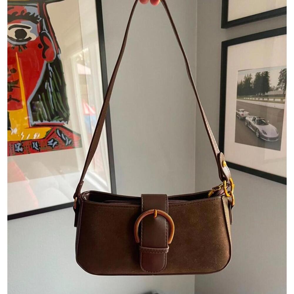 brown shoulder bag - Picture 2 of 3